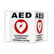 Zoll AED 3D wall sign and cabinet/door decals 168-6002-001